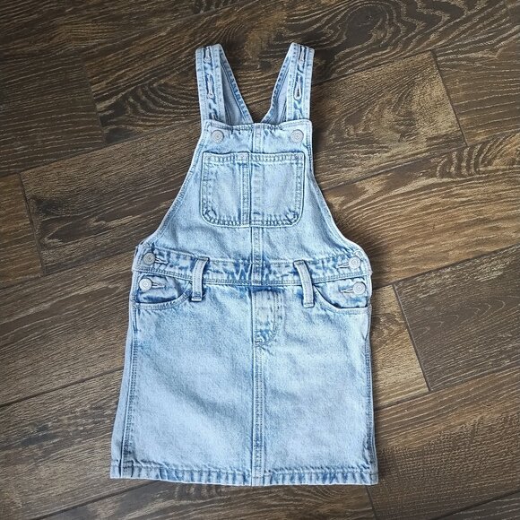 Old Navy Other - Kids Old Navy Light Wash Denim Overall Dress | Size US XS (5)